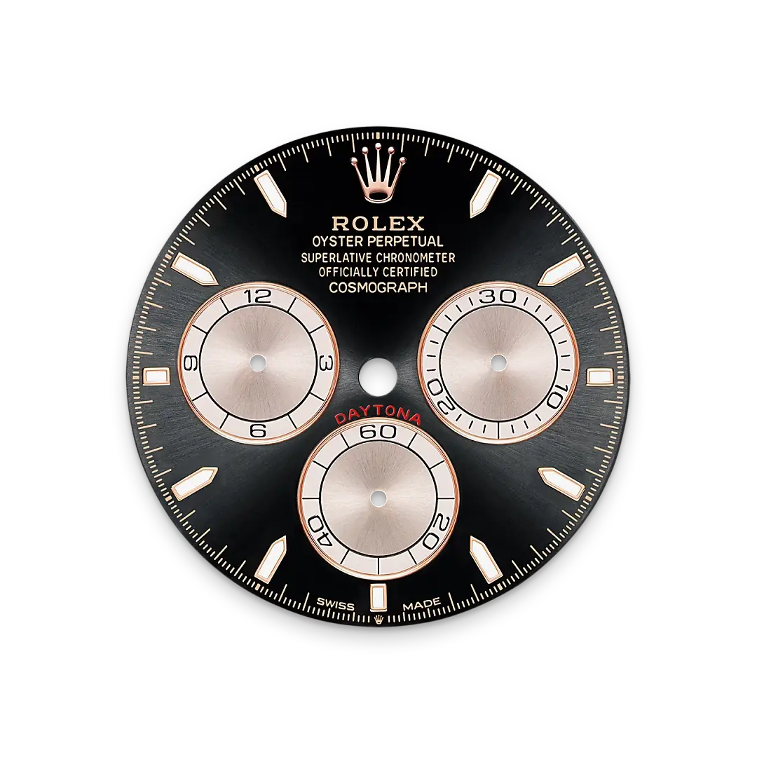 Rolex Cosmograph Daytona in 18 ct Everose gold, M126505-0001 - Emperor Watch & Jewellery Singapore