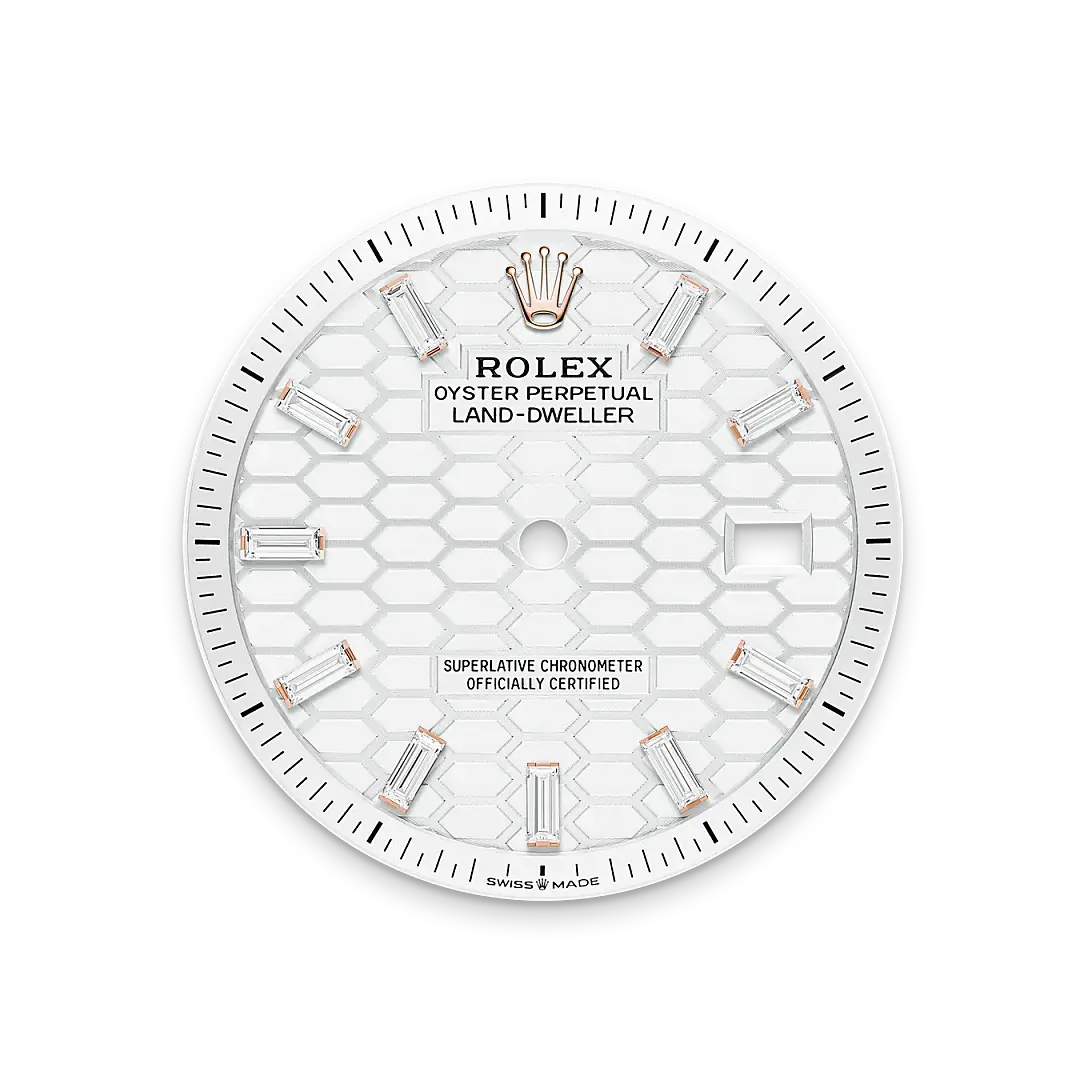 Rolex Land-Dweller in 18 ct Everose gold, M127285TBR-0002 - Emperor Watch & Jewellery Singapore