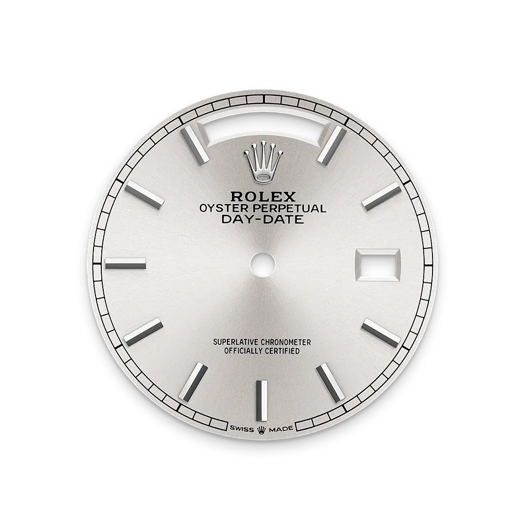 Rolex Day-Date in 18 ct white gold, M128239-0005 - Emperor Watch & Jewellery Singapore