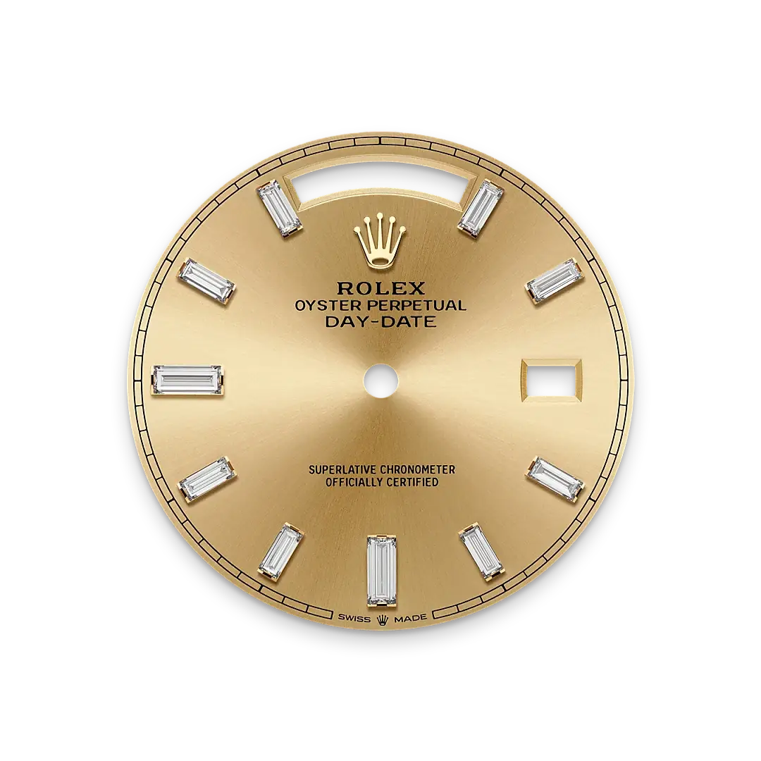 Rolex Day-Date in 18 ct yellow gold, M228348RBR-0002 - Emperor Watch & Jewellery Singapore