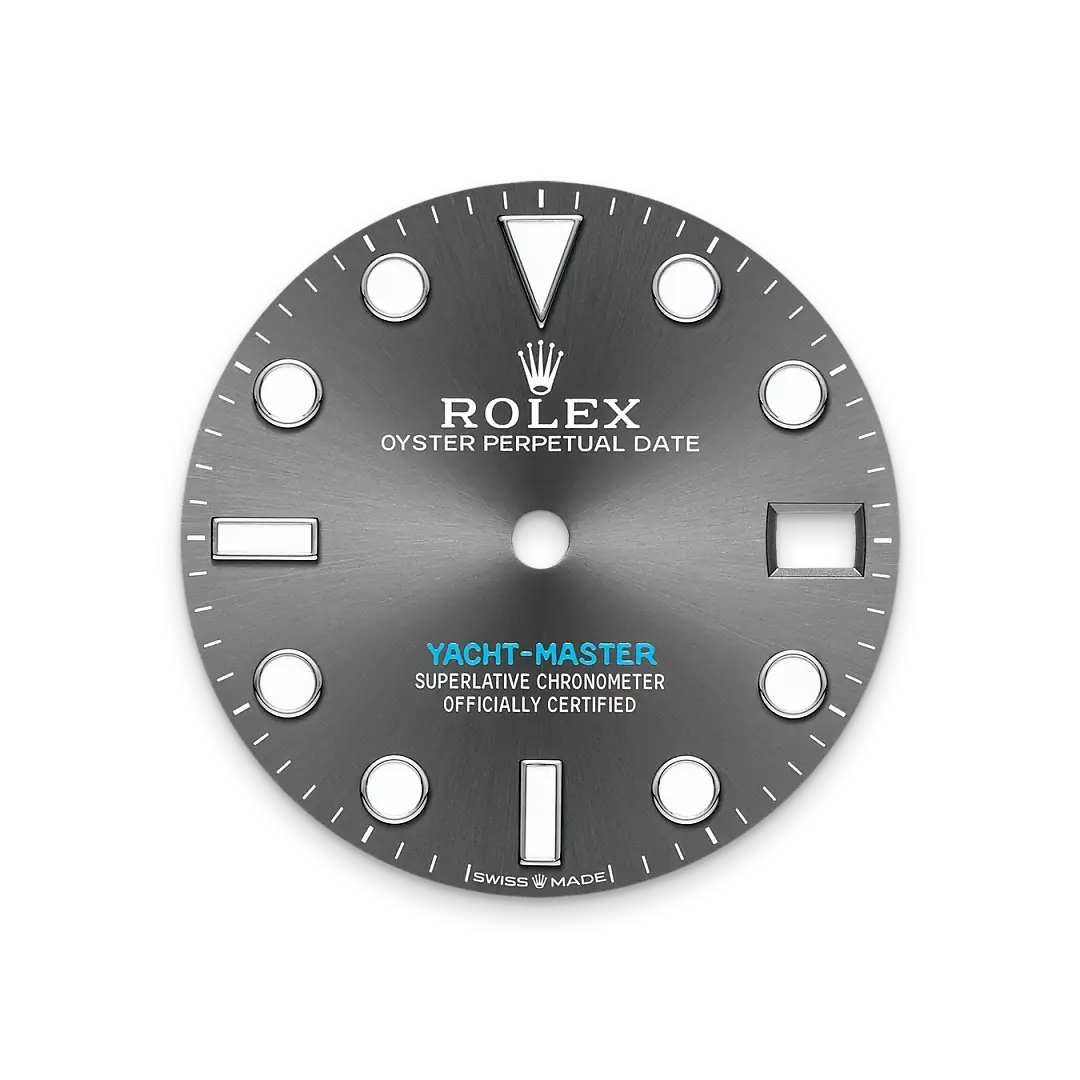 Rolex Yacht-Master in Rolesium - combination of Oystersteel and platinum, M268622-0002 - Emperor Watch & Jewellery Singapore