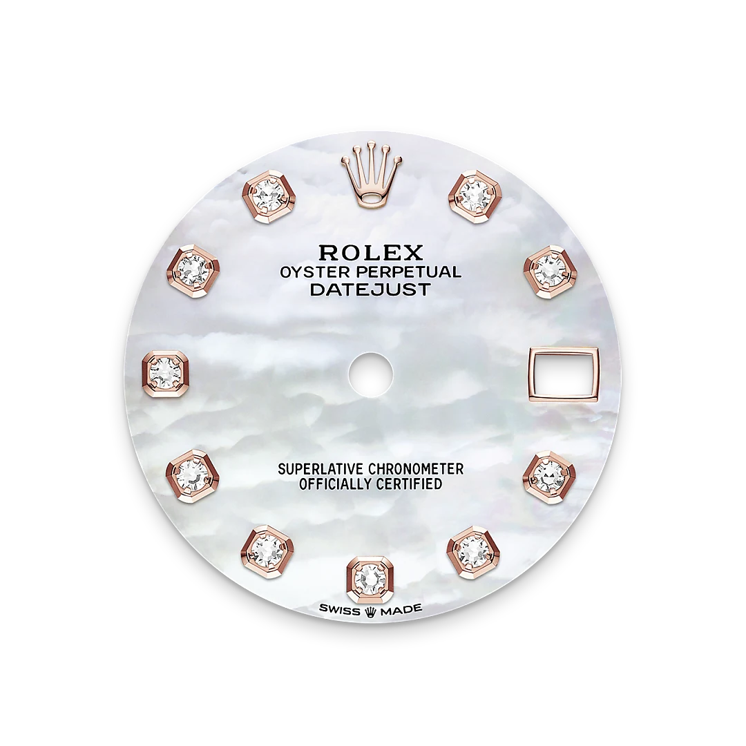 Rolex Datejust in 18 ct Everose gold, M278285RBR-0005 - Emperor Watch & Jewellery Singapore