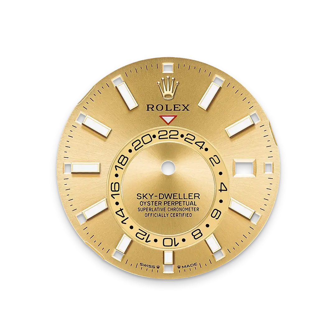 Rolex Sky-Dweller in Yellow Rolesor - combination of Oystersteel and yellow gold, M336933-0001 - Emperor Watch & Jewellery Singapore