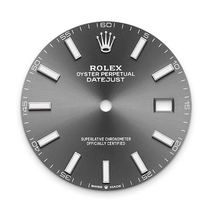 Rolex Datejust in White Rolesor - combination of Oystersteel and white gold, M126334-0014 - Emperor Watch & Jewellery Singapore