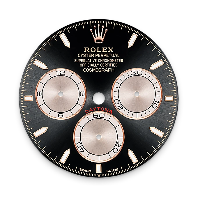 Rolex Cosmograph Daytona in 18 ct Everose gold, M126505-0001 - Emperor Watch & Jewellery Singapore