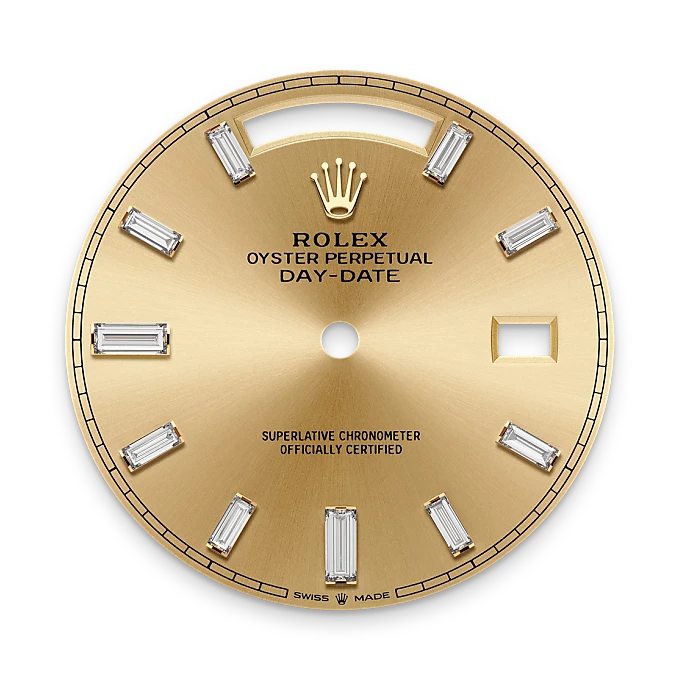 Rolex Day-Date in 18 ct yellow gold, M228348RBR-0002 - Emperor Watch & Jewellery Singapore