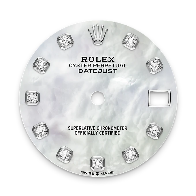 Rolex Datejust in White Rolesor - combination of Oystersteel and white gold, M278384RBR-0008 - Emperor Watch & Jewellery Singapore