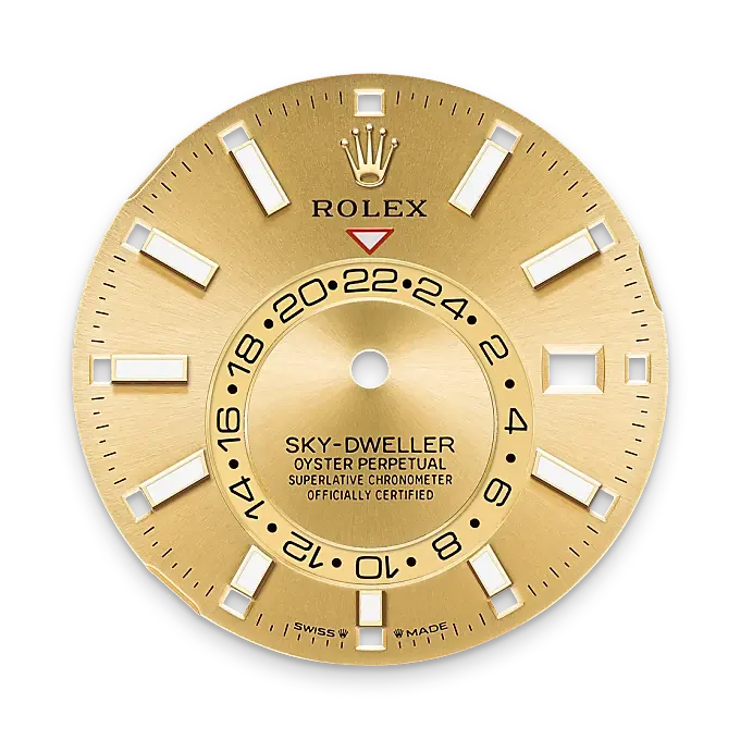 Rolex Sky-Dweller in Yellow Rolesor - combination of Oystersteel and yellow gold, M336933-0001 - Emperor Watch & Jewellery Singapore