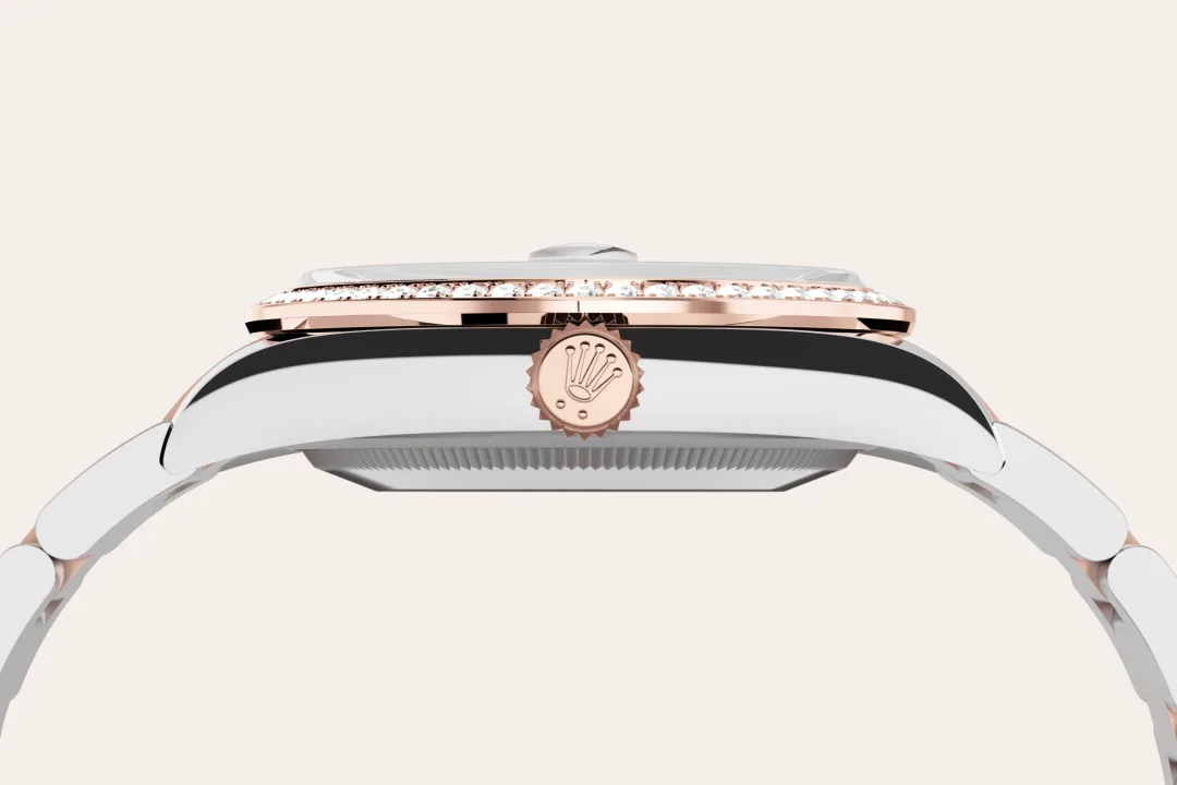 Rolex Datejust in Everose Rolesor - combination of Oystersteel and Everose gold, M126281RBR-0016 - Emperor Watch & Jewellery Singapore