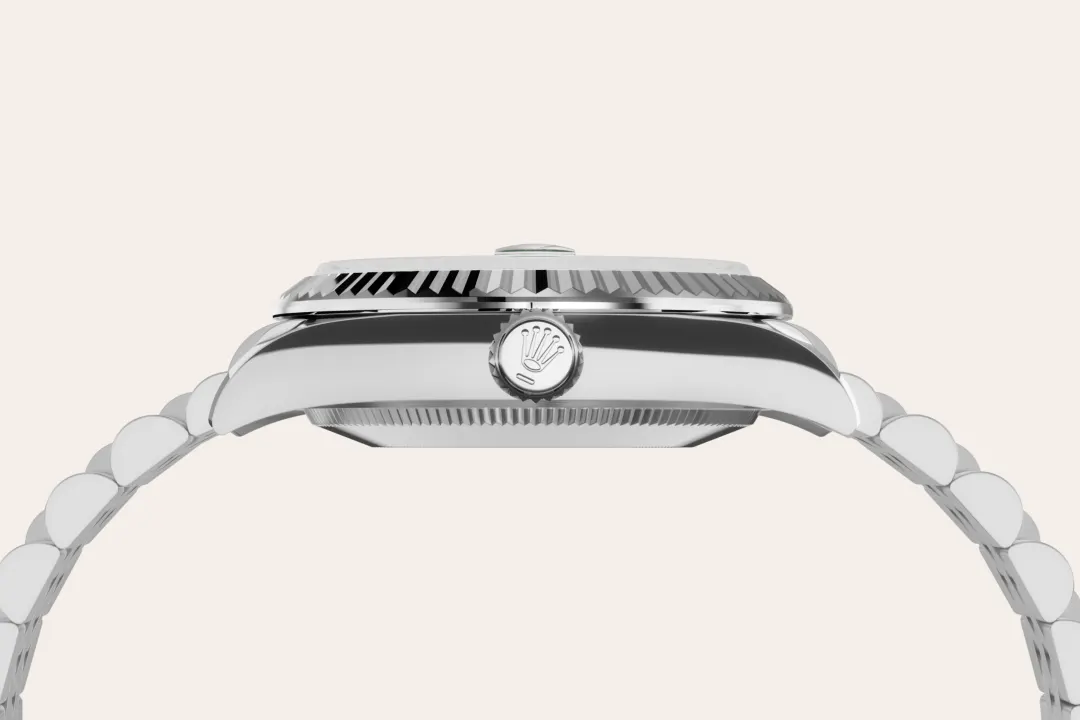 Rolex Datejust in White Rolesor - combination of Oystersteel and white gold, M278274-0018 - Emperor Watch & Jewellery Singapore