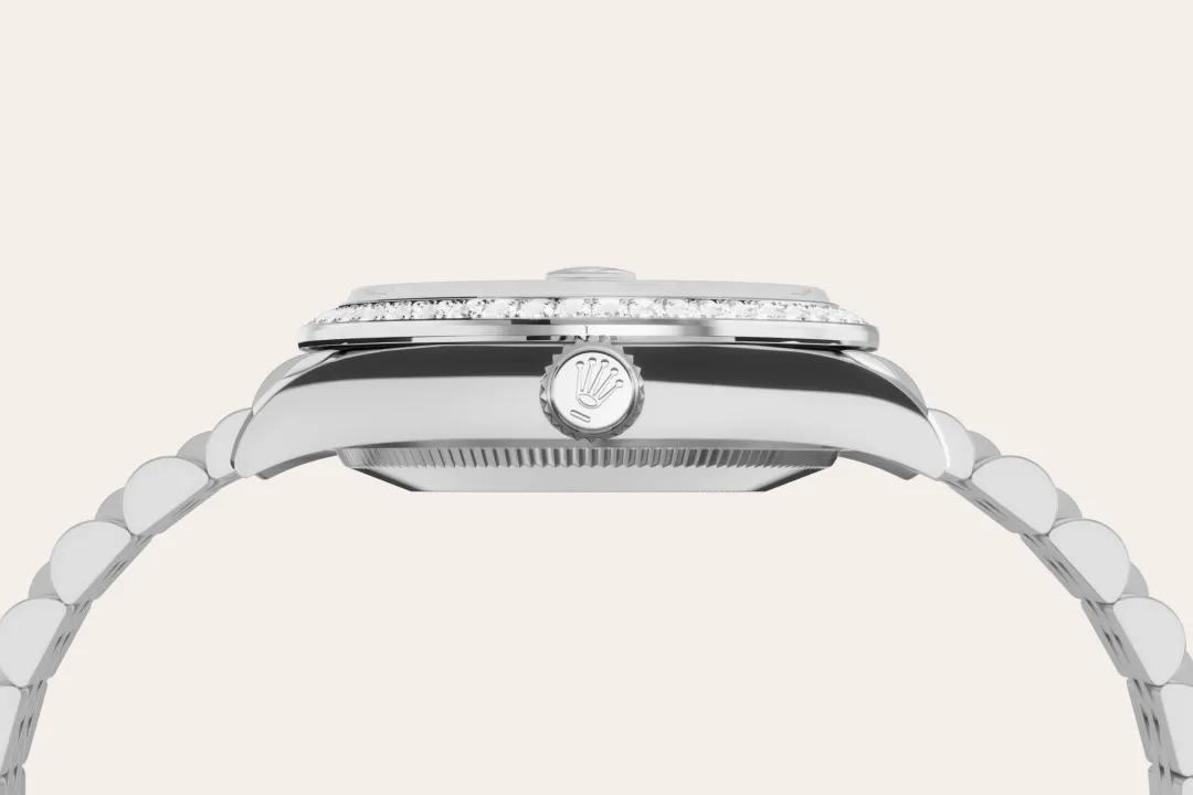 Rolex Datejust in White Rolesor - combination of Oystersteel and white gold, M278384RBR-0008 - Emperor Watch & Jewellery Singapore