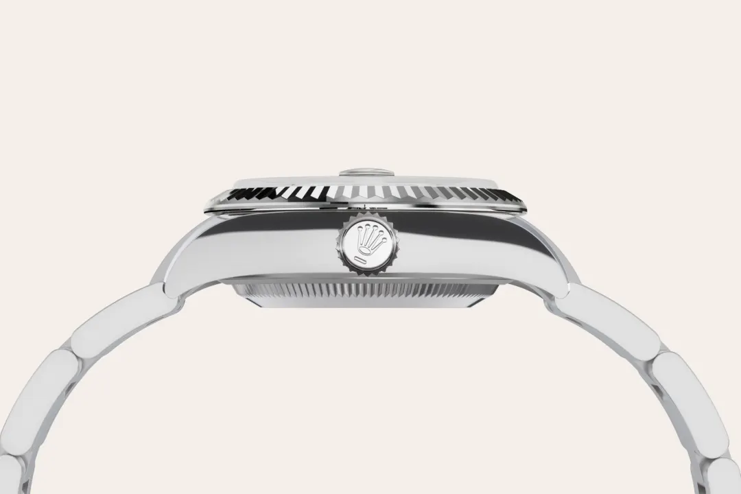 Rolex Lady-Datejust in White Rolesor - combination of Oystersteel and white gold, M279174-0020 - Emperor Watch & Jewellery Singapore