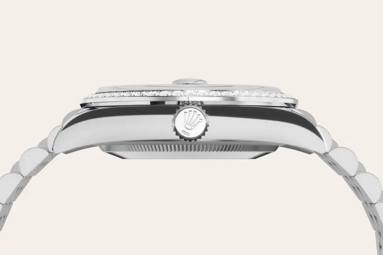 Rolex Datejust in White Rolesor - combination of Oystersteel and white gold, M126284RBR-0011 - Emperor Watch & Jewellery Singapore