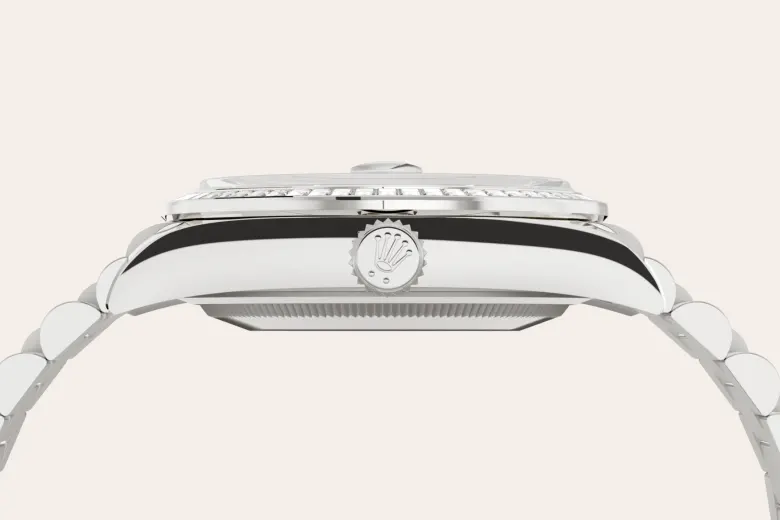 Rolex Day-Date in 18 ct white gold, M128399TBR-0029 - Emperor Watch & Jewellery Singapore