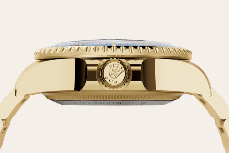 Rolex Deepsea in 18 ct yellow gold, M136668LB-0001 - Emperor Watch & Jewellery Singapore