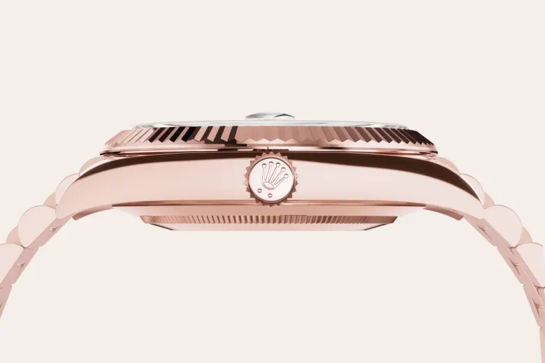 Rolex Day-Date in 18 ct Everose gold, M228235-0055 - Emperor Watch & Jewellery Singapore