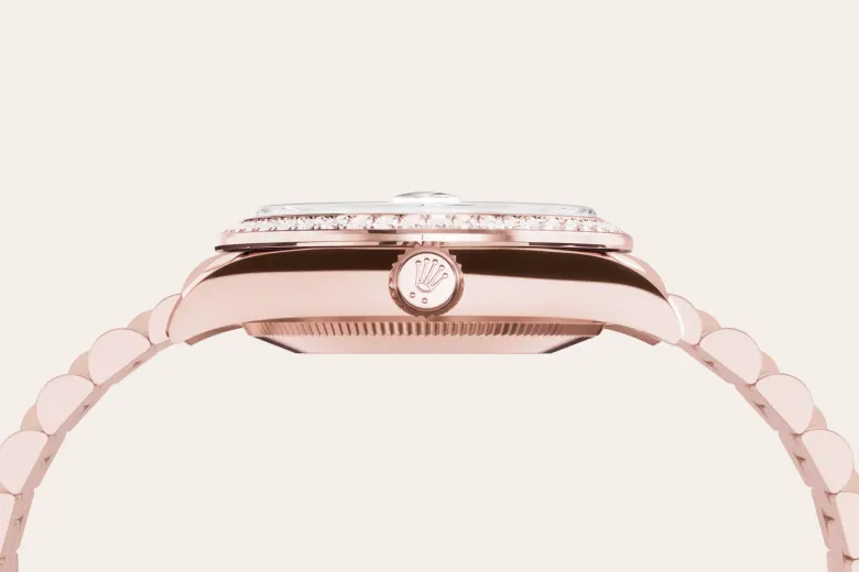 Rolex Datejust in 18 ct Everose gold, M278285RBR-0005 - Emperor Watch & Jewellery Singapore