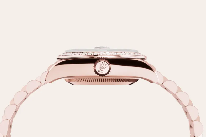 Rolex Lady-Datejust in 18 ct Everose gold, M279135RBR-0001 - Emperor Watch & Jewellery Singapore