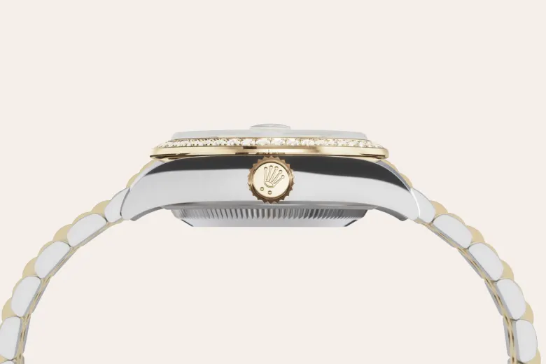 Rolex Lady-Datejust in Yellow Rolesor - combination of Oystersteel and yellow gold, M279383RBR-0003 - Emperor Watch & Jewellery Singapore