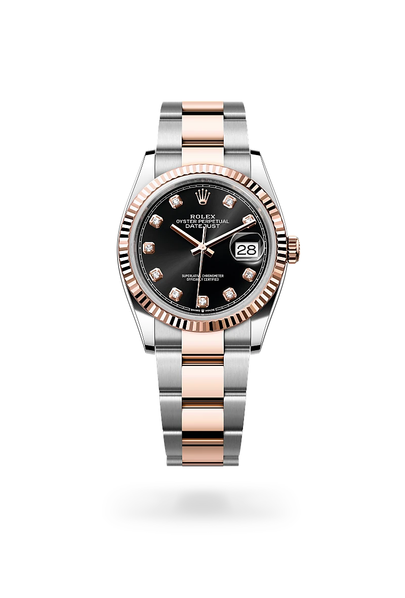 Rolex Datejust in Everose Rolesor - combination of Oystersteel and Everose gold, m126231-0020 - Emperor Watch & Jewellery Singapore