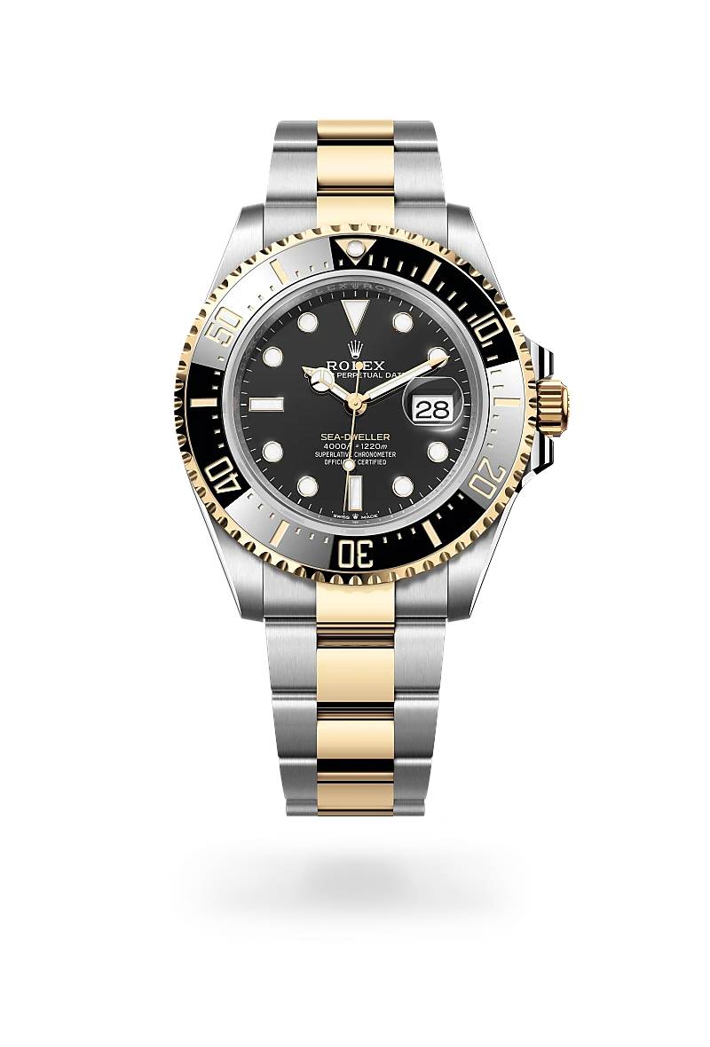 Rolex Sea-Dweller in Yellow Rolesor - combination of Oystersteel and yellow gold, M126603-0001 - Emperor Watch & Jewellery Singapore