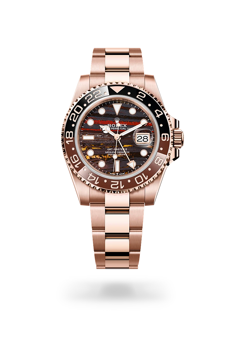 Rolex GMT-Master II in 18 ct Everose gold, M126715CHNR-0002 - Emperor Watch & Jewellery Singapore