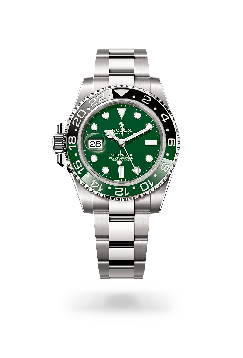 Rolex GMT-Master II in 18 ct white gold, M126729VTNR-0001 - Emperor Watch & Jewellery Singapore