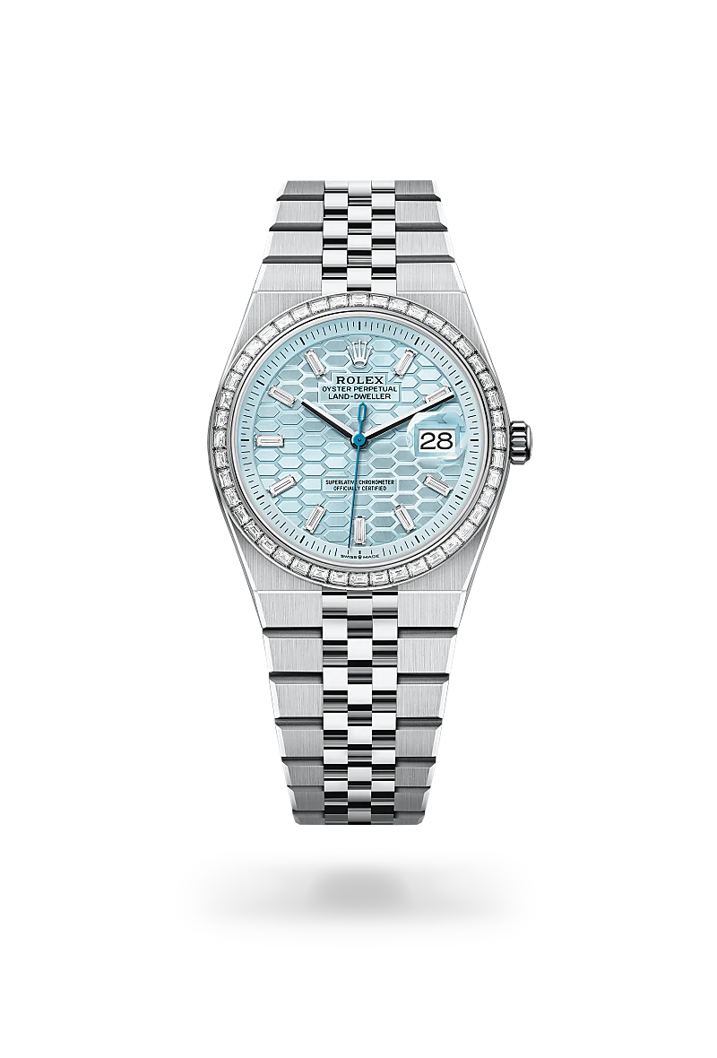 Rolex Land-Dweller in Platinum, M127286TBR-0001 - Emperor Watch & Jewellery Singapore