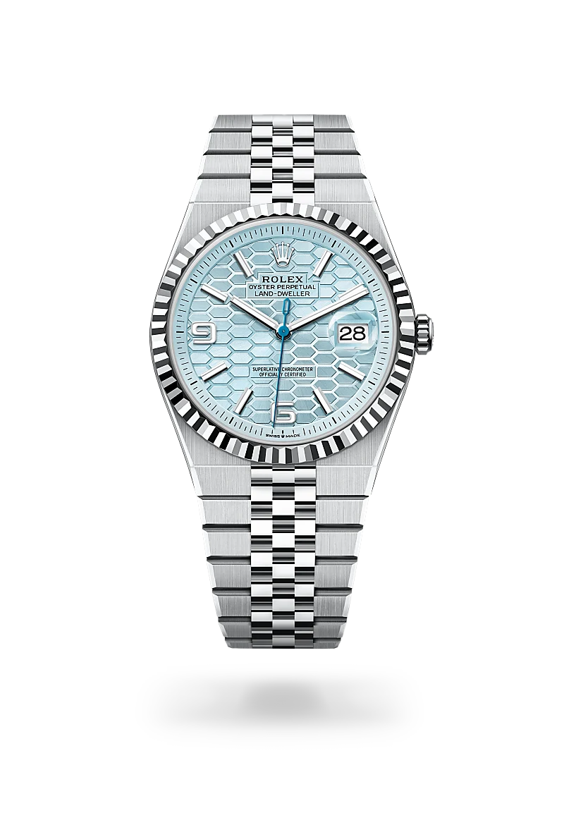 Rolex Land-Dweller in Platinum, M127336-0001 - Emperor Watch & Jewellery Singapore