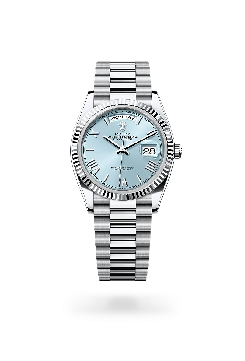 Rolex Day-Date in Platinum, M128236-0018 - Emperor Watch & Jewellery Singapore