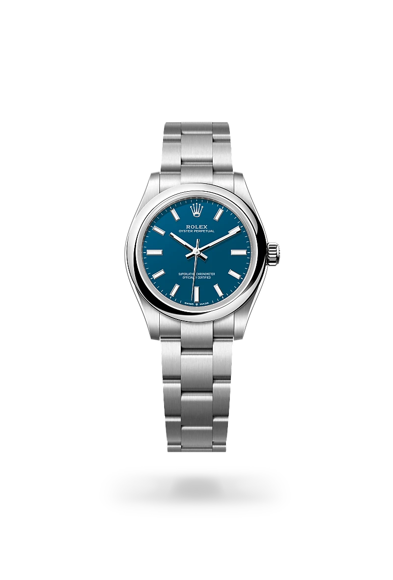 Rolex Oyster Perpetual in Oystersteel, M277200-0017 - Emperor Watch & Jewellery Singapore