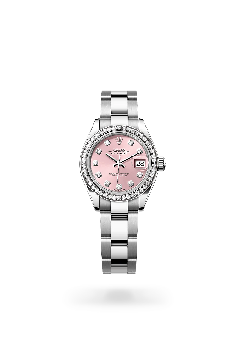Rolex Lady-Datejust in White Rolesor - combination of Oystersteel and white gold, M279384RBR-0004 - Emperor Watch & Jewellery Singapore