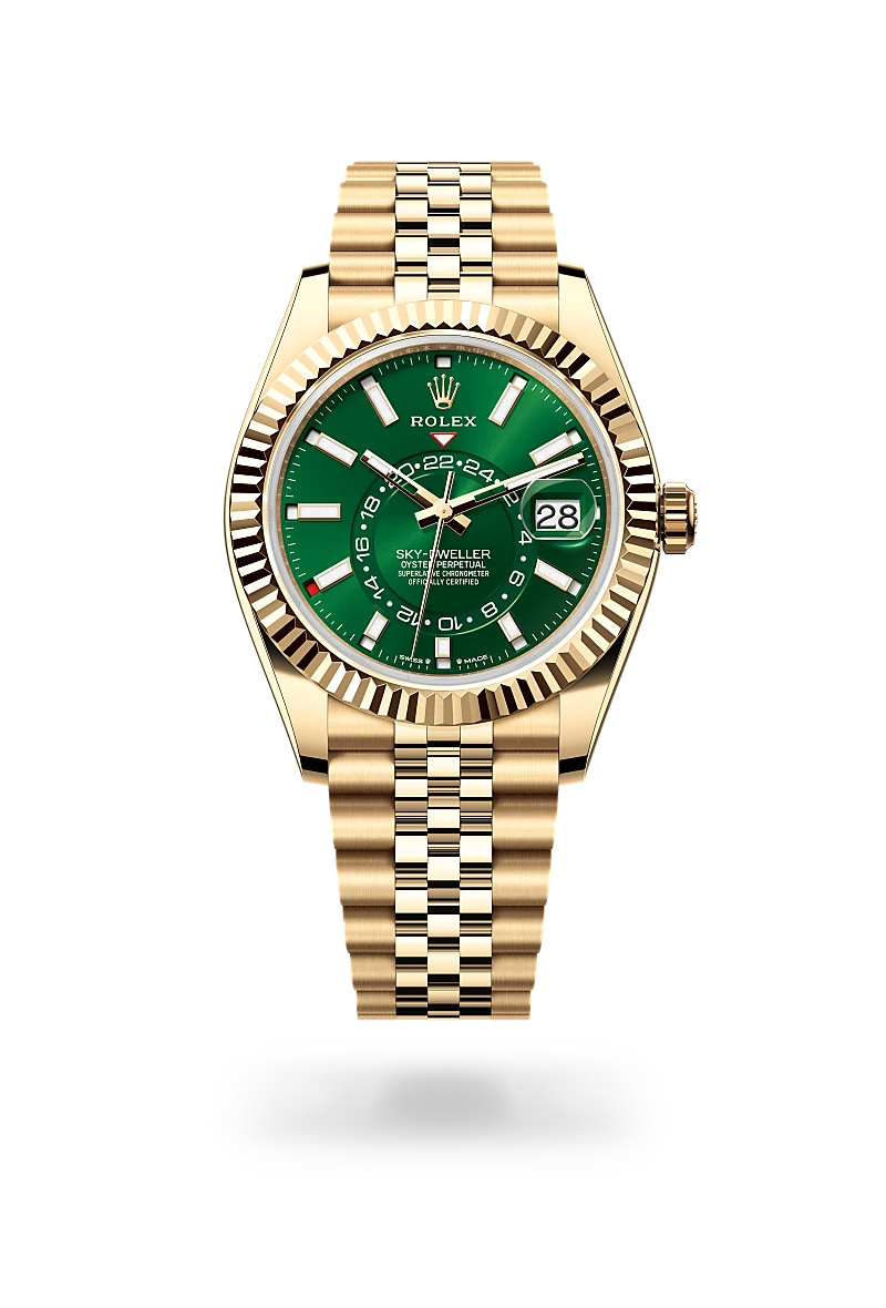 Rolex Sky-Dweller in 18 ct yellow gold, M336938-0008 - Emperor Watch & Jewellery Singapore