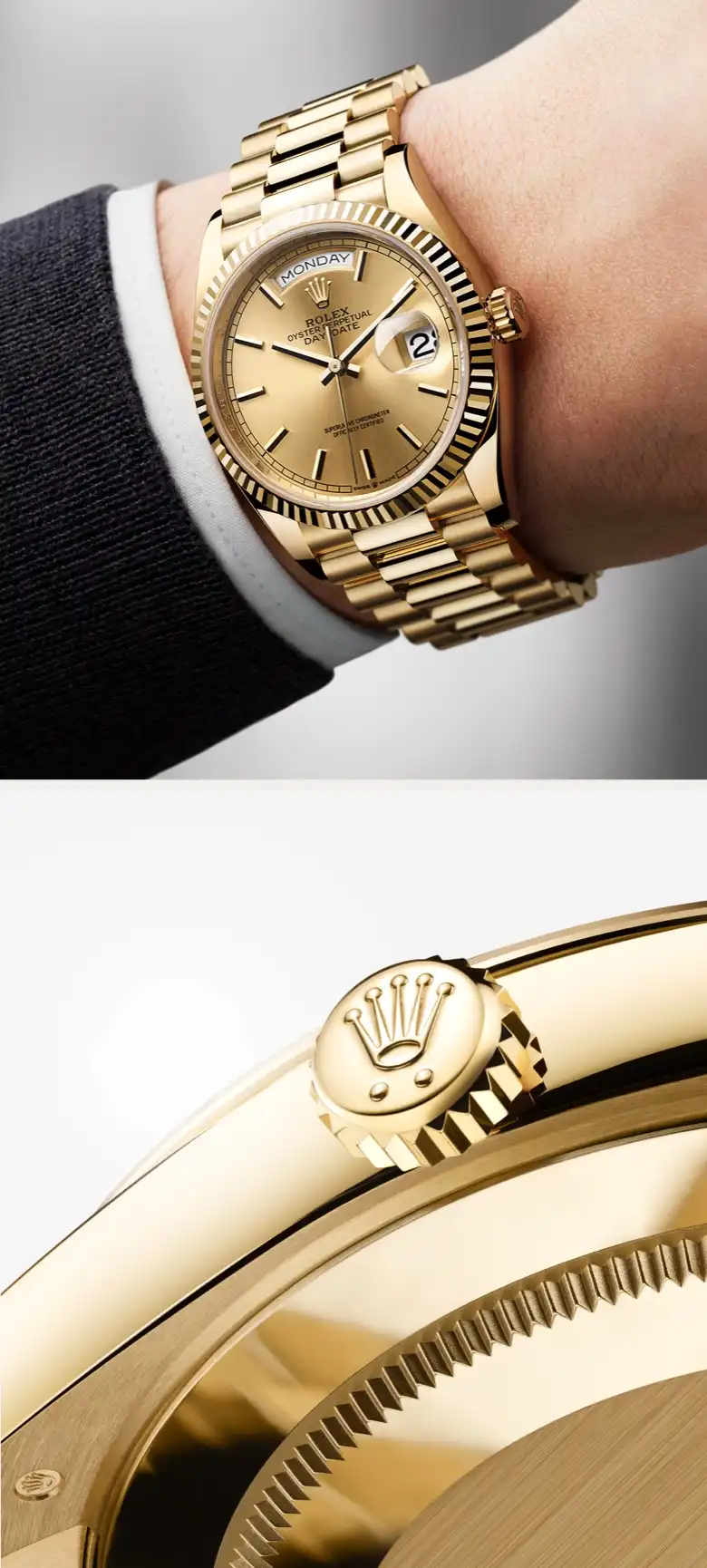 Rolex Day-Date - Emperor Watch & Jewellery Singapore