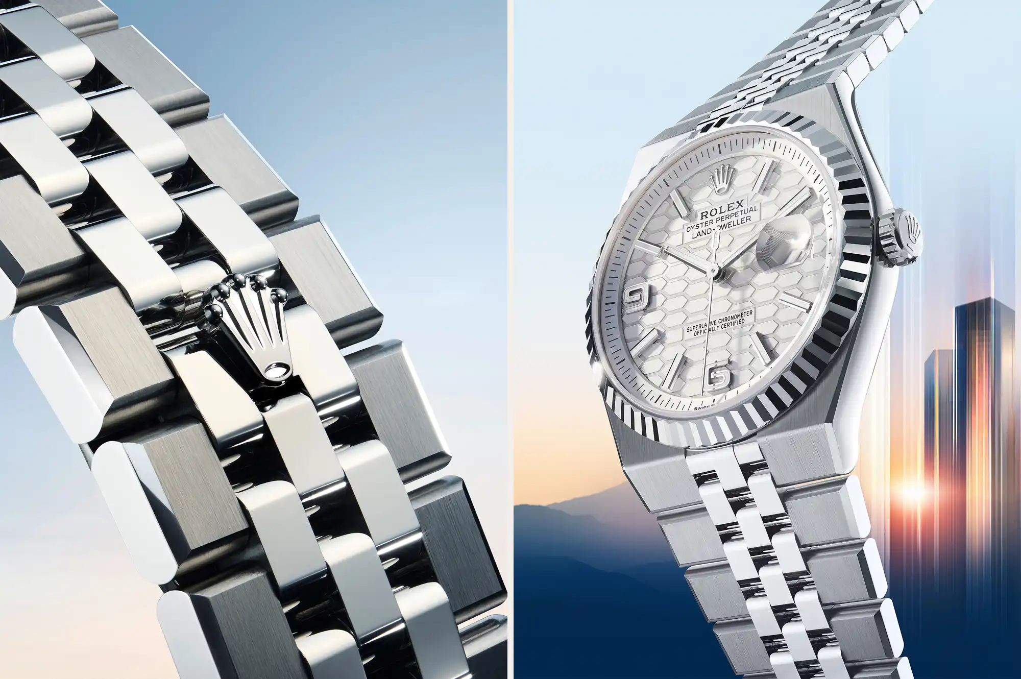 Flat Jubilee bracelet - Emperor Watch & Jewellery Singapore