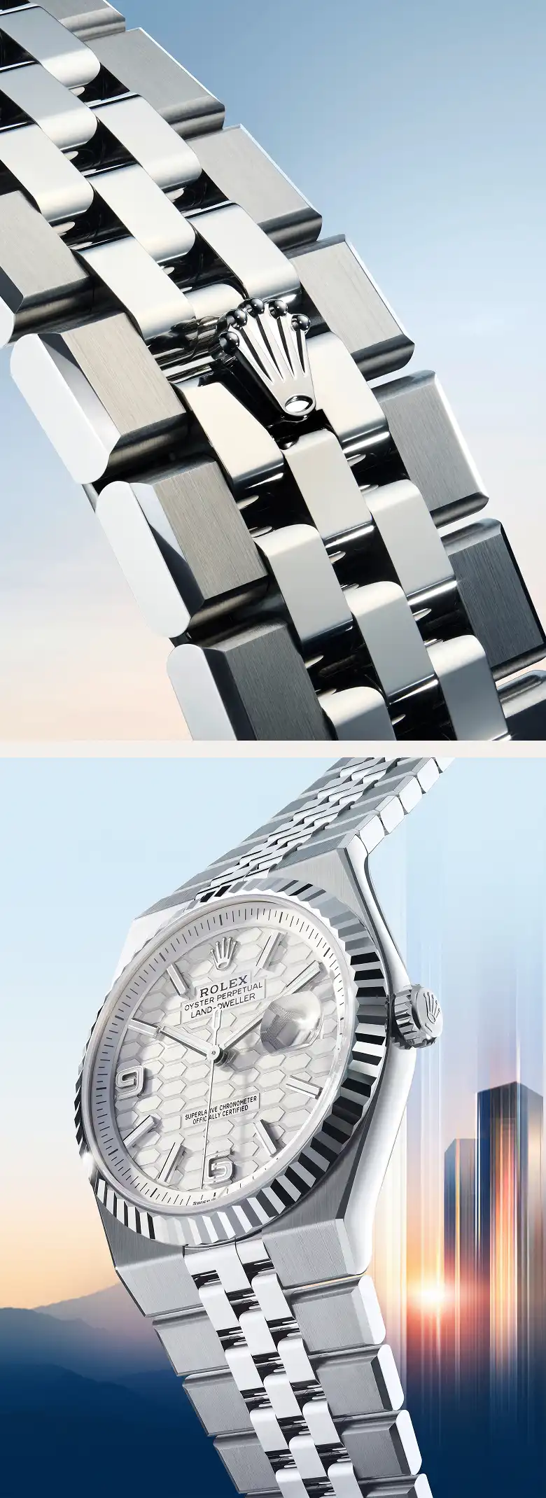 Flat Jubilee bracelet - Emperor Watch & Jewellery Singapore
