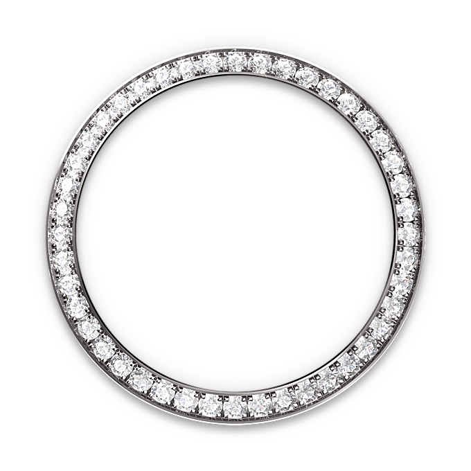 Rolex Lady-Datejust in 18 ct white gold with case sides and lugs set with diamonds, M279459RBR-0001 - Emperor Watch & Jewellery Singapore