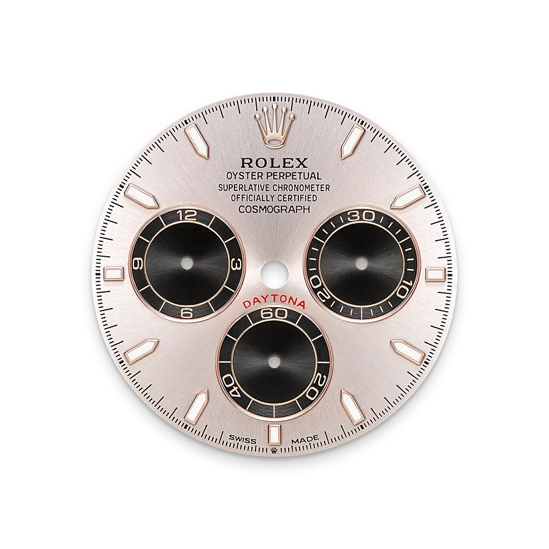 Rolex Cosmograph Daytona in 18 ct Everose gold, M126505-0003 - Emperor Watch & Jewellery Singapore