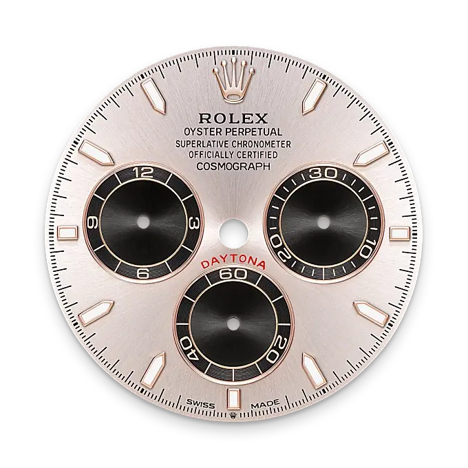 Rolex Cosmograph Daytona in 18 ct Everose gold, M126505-0003 - Emperor Watch & Jewellery Singapore