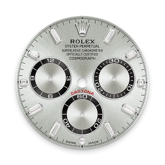 Rolex Cosmograph Daytona in 18 ct white gold with lugs set with diamonds, M126539TBR-0002 - Emperor Watch & Jewellery Singapore
