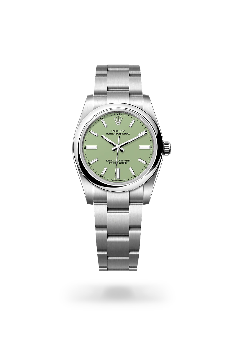 Rolex Oyster Perpetual 34 Oystersteel, M124200-0006 - Emperor Watch & Jewellery Singapore