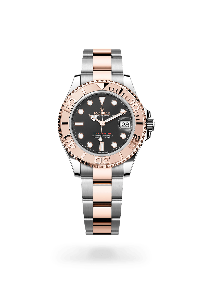 Rolex Yacht-Master 37 Everose Rolesor, M268621-0004 - Emperor Watch & Jewellery Singapore