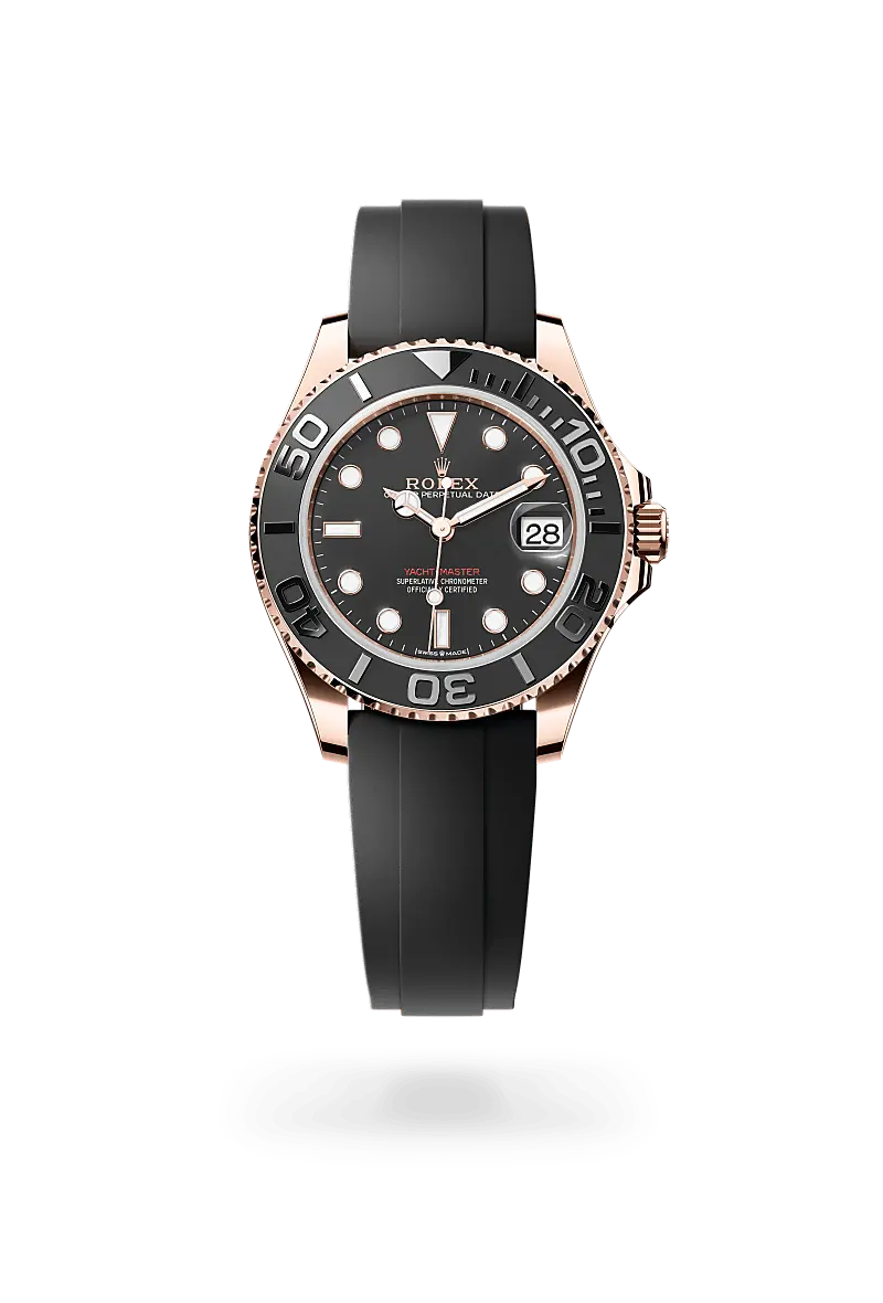 Rolex Yacht-Master 37 18 ct Everose gold, M268655-0017 - Emperor Watch & Jewellery Singapore