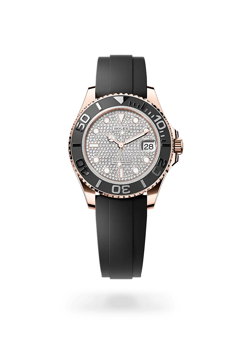 Rolex Yacht-Master 37 18 ct Everose gold, M268655-0019 - Emperor Watch & Jewellery Singapore