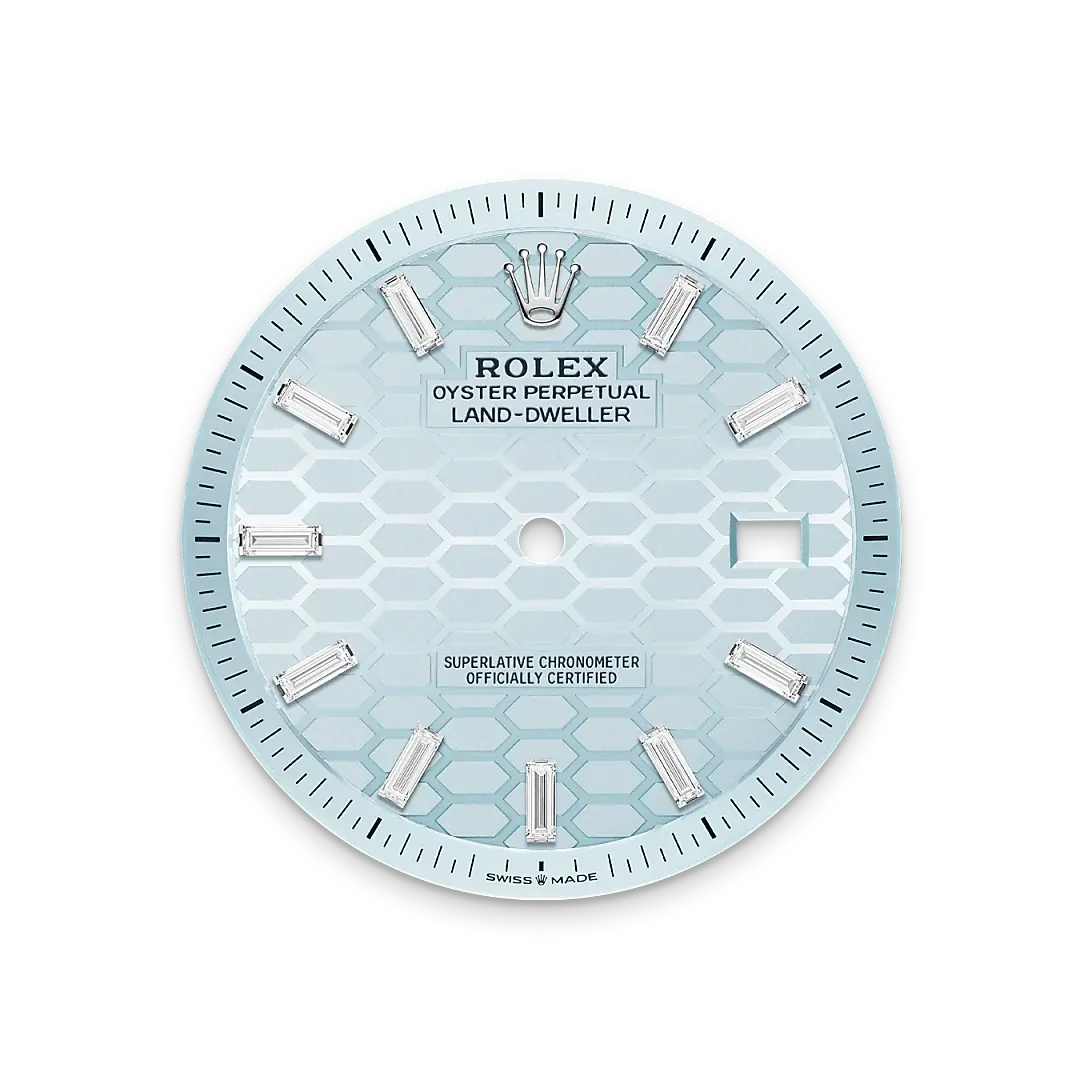 Rolex Land-Dweller in Platinum, M127386TBR-0001 - Emperor Watch & Jewellery Singapore