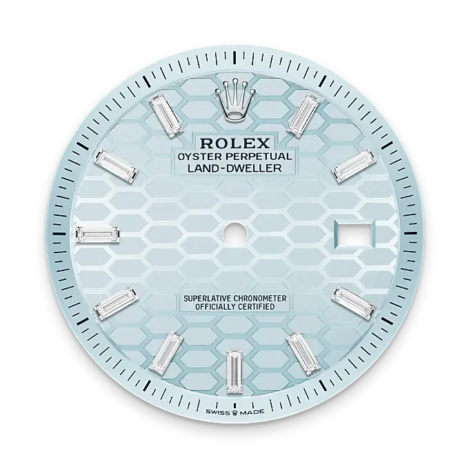 Rolex Land-Dweller in Platinum, M127386TBR-0001 - Emperor Watch & Jewellery Singapore