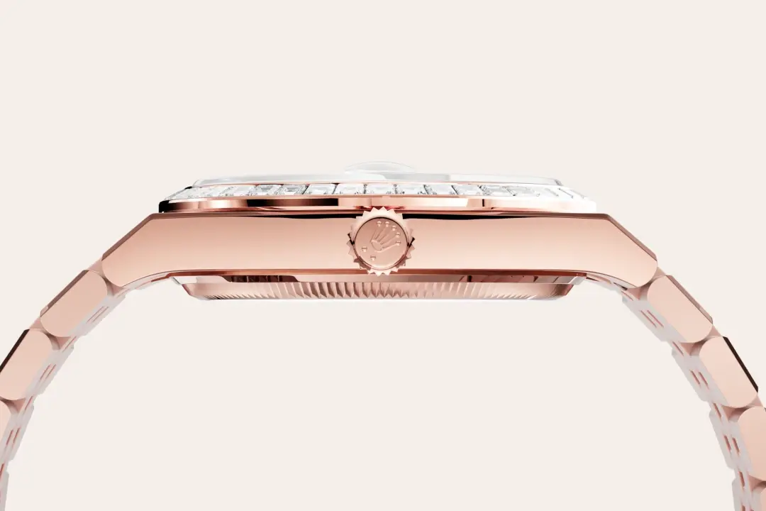 Rolex Land-Dweller in 18 ct Everose gold, M127285TBR-0002 - Emperor Watch & Jewellery Singapore