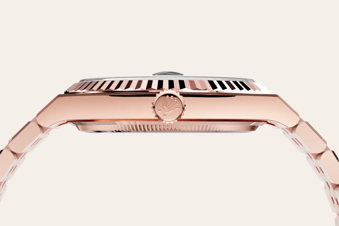 Rolex Land-Dweller in 18 ct Everose gold, M127335-0001 - Emperor Watch & Jewellery Singapore