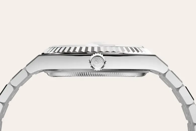 Rolex Land-Dweller in White Rolesor - combination of Oystersteel and white gold, M127234-0001 - Emperor Watch & Jewellery Singapore