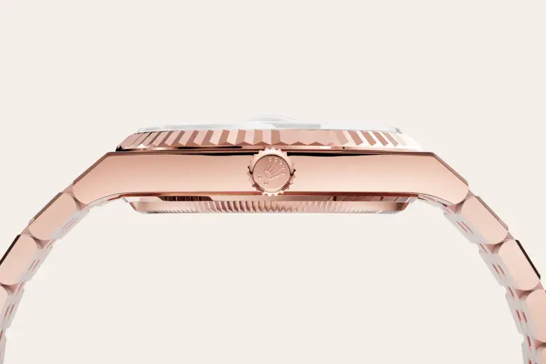 Rolex Land-Dweller in 18 ct Everose gold, M127235-0001 - Emperor Watch & Jewellery Singapore